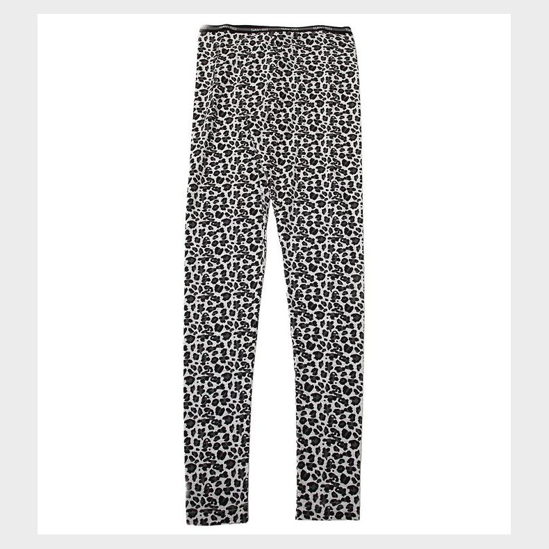 Say-So Leggings - Grmeleret m. Leopard