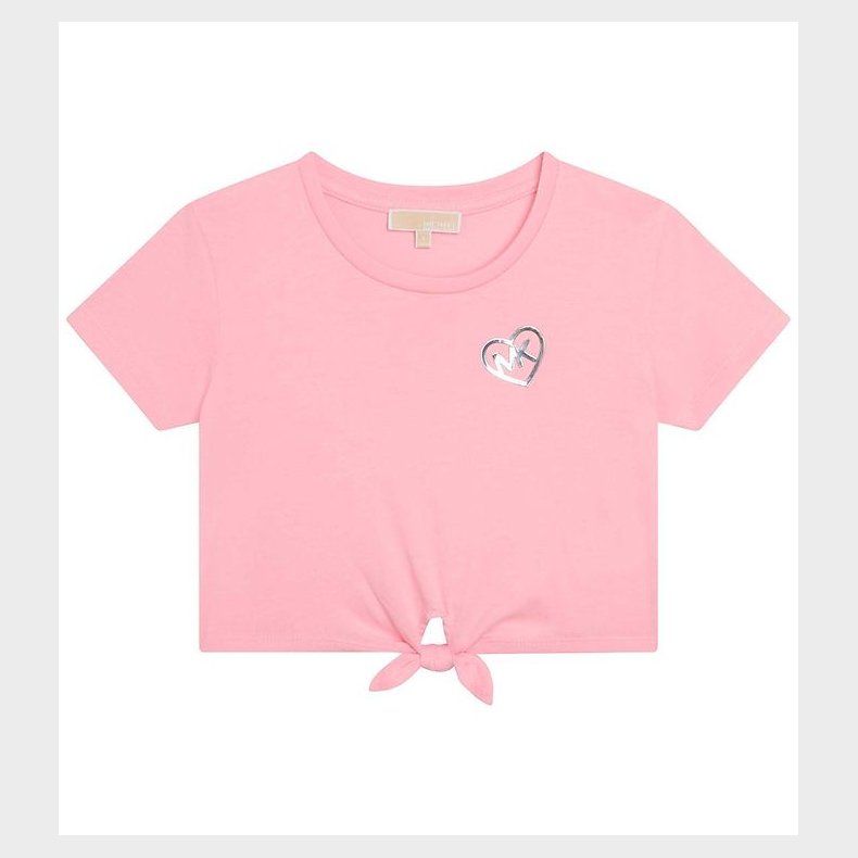 Michael Kors T-shirt - Cropped - Washed Pink