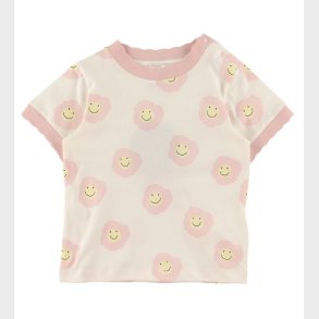 Stella McCartney Kids T-shirt - Hvid/Rosa m. Blomster