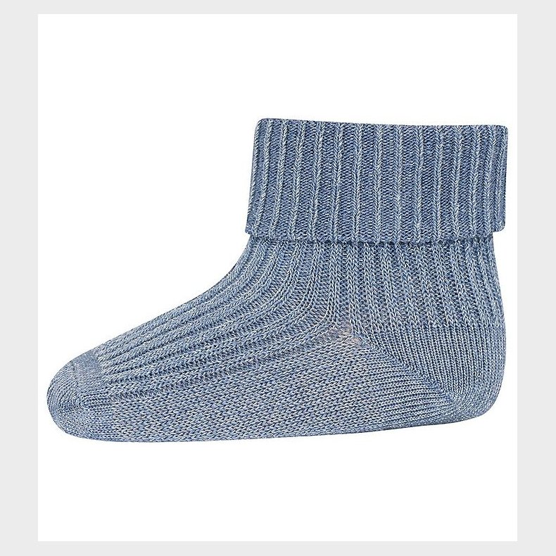 MP Strmper - Bambus - Ida - Stone Blue m. Glimmer