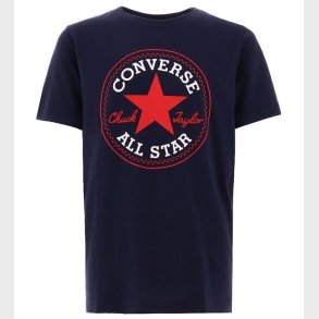 Converse T-Shirt - Obsidian/Enamel Red