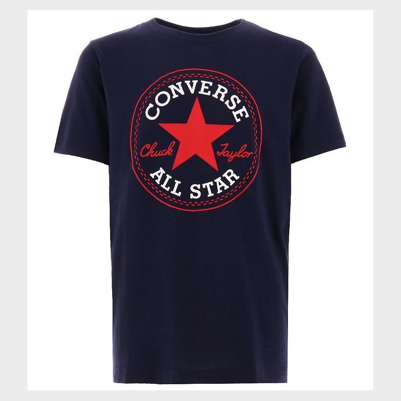 Converse T-Shirt - Obsidian/Enamel Red