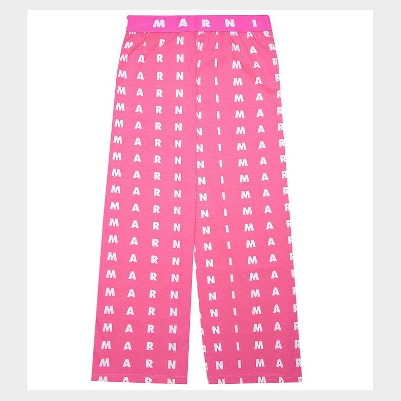 Marni Bukser - Pink m. Hvid