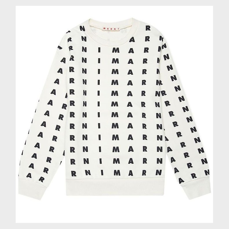 Marni Sweatshirt - Beige m. Sort