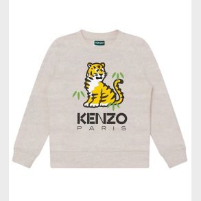 Kenzo Sweatshirt - Light Grey m. Tiger