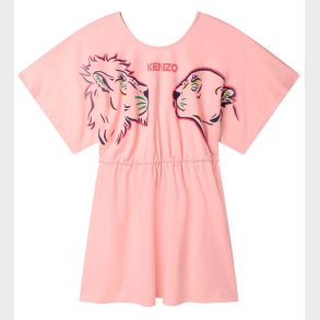 Kenzo Kjole - Rosa m. Print