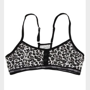 Say-So Top - Grmeleret m. Leopard