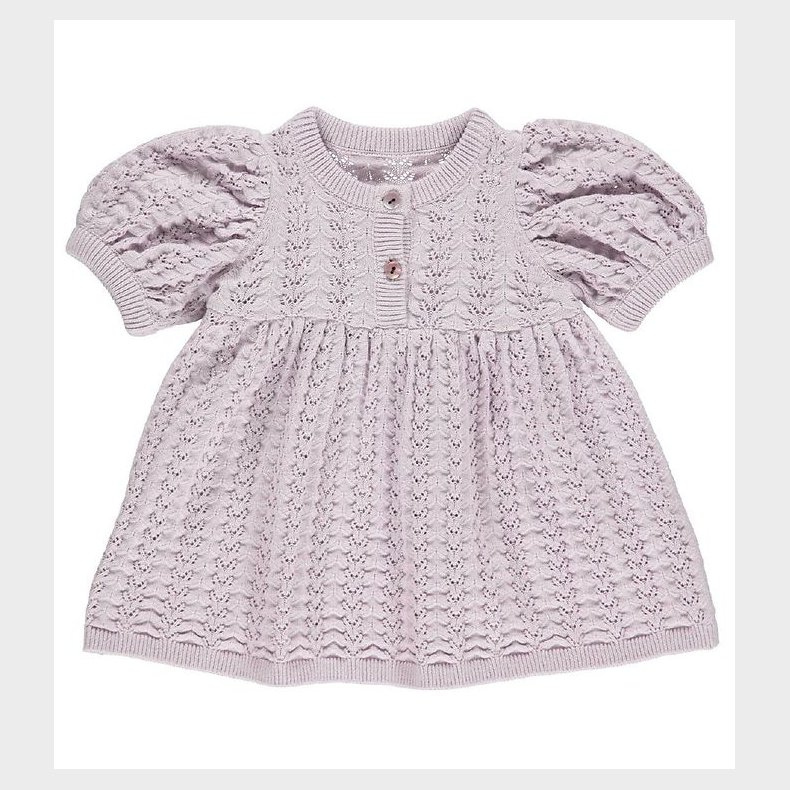 Msli Kjole - Strik - Needle Out - Soft Lilac