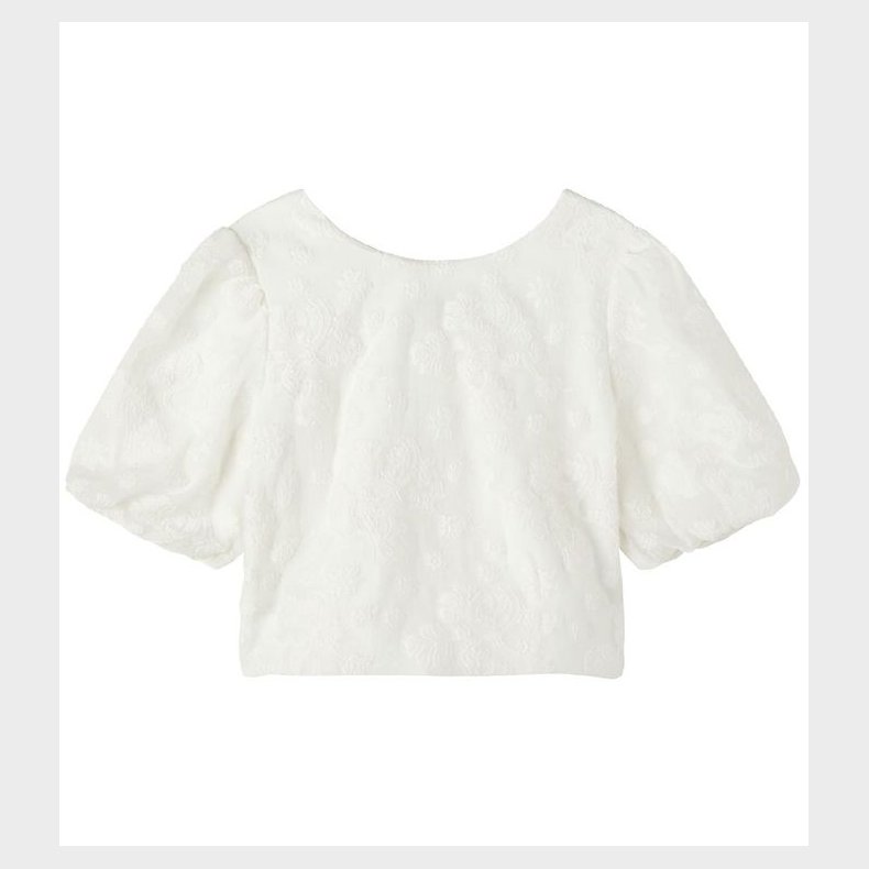 LMTD T-Shirt - NlfHancy - White Alyssum