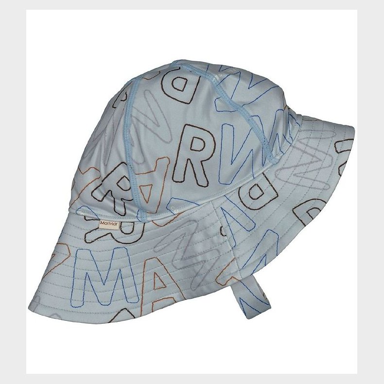 MarMar Badehat - UV40+ - Alba Splash Long - Logo Outline