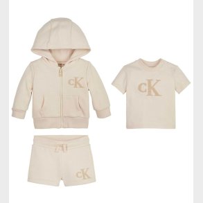 Calvin Klein St - Cardigan/T-shirt/Shorts - Whitecap Gray