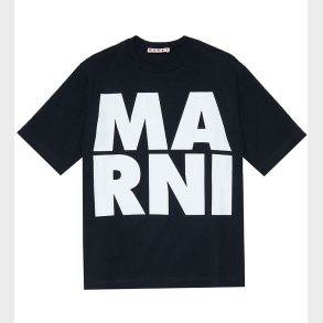 Marni T-Shirt - Sort m. Hvid