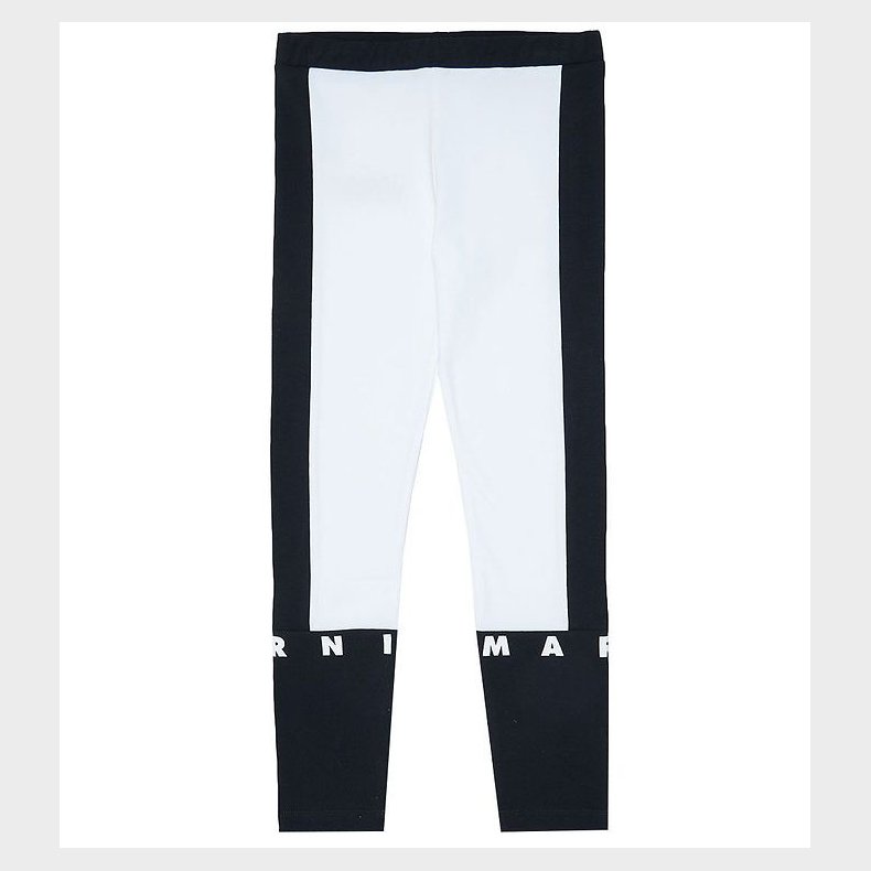 Marni Leggings - Hvid m. Sort
