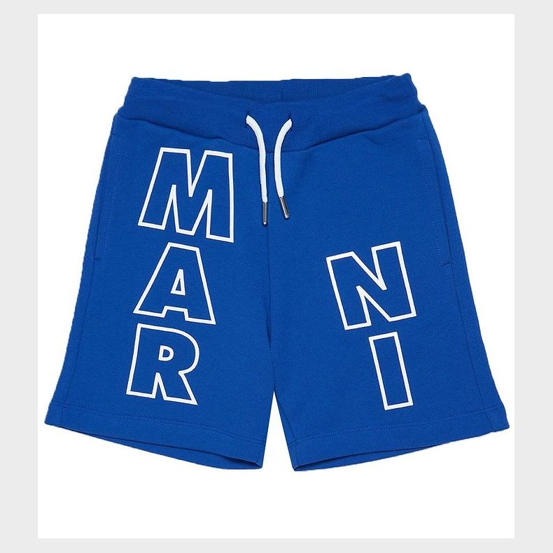 Marni Sweatshorts - Bl m. Hvid