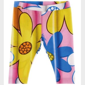 Moschino Leggings - Pink/Gul/Bl