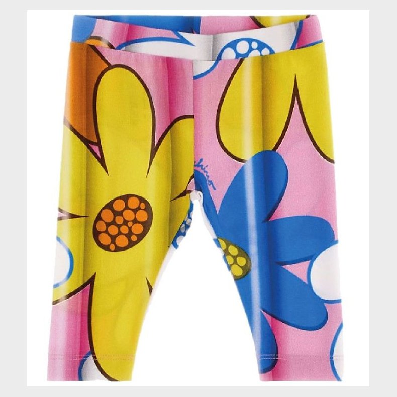 Moschino Leggings - Pink/Gul/Bl