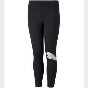 Puma Leggings - Active - Sort m.Hvid Logo