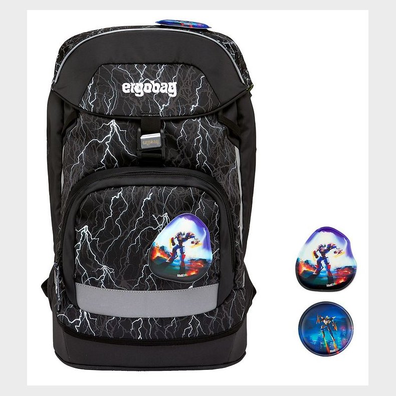 Ergobag Skoletaske - Prime - Super ReflectBear