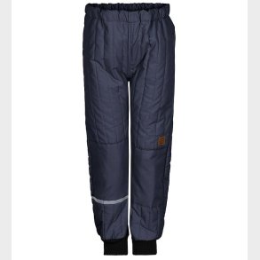 Mikk-Line Termobukser - Duvet - Coated - Blue Nights