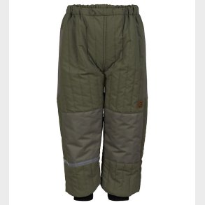 Mikk-Line Termobukser - Duvet - Coated - Dusty Olive