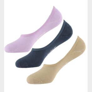 Dickies Strmper - 3-pak - Invisible - Lilla/Bl/Sand