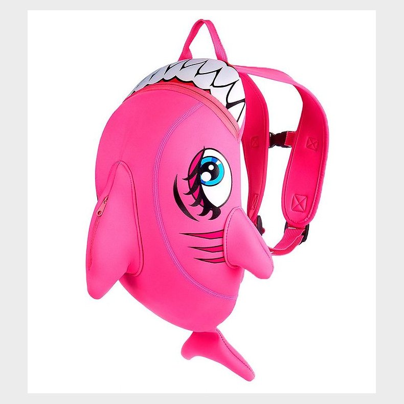 Crazy Safety B�rnehavetaske - Shark - Pink