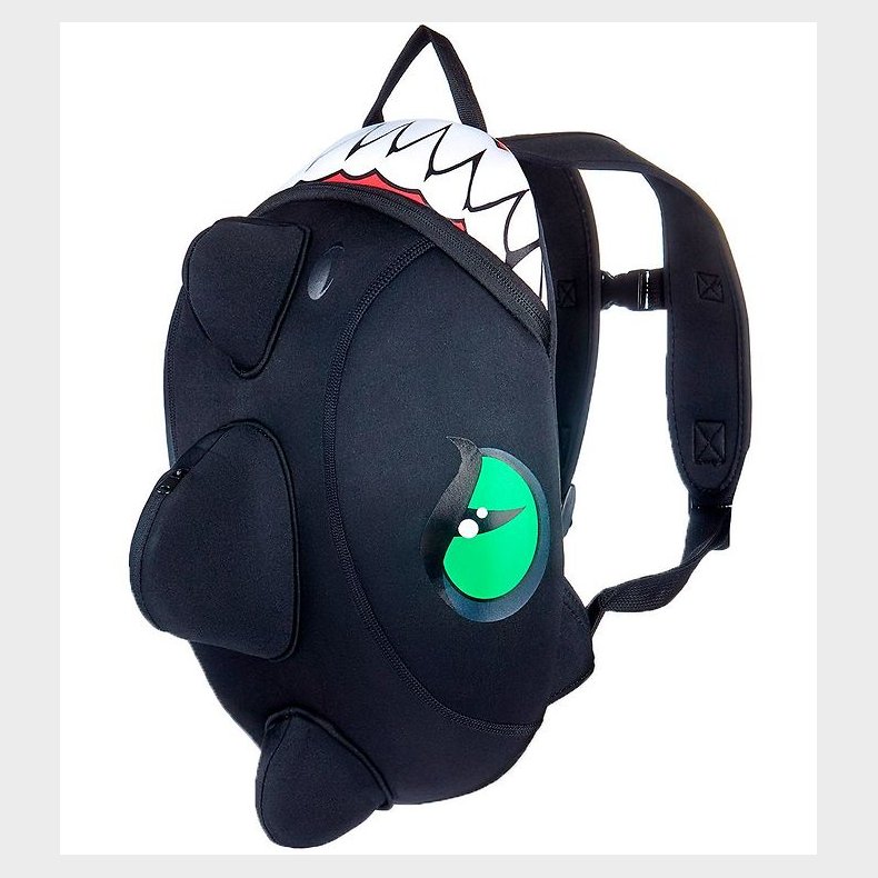 Crazy Safety Brnehavetaske - Dragon - Sort