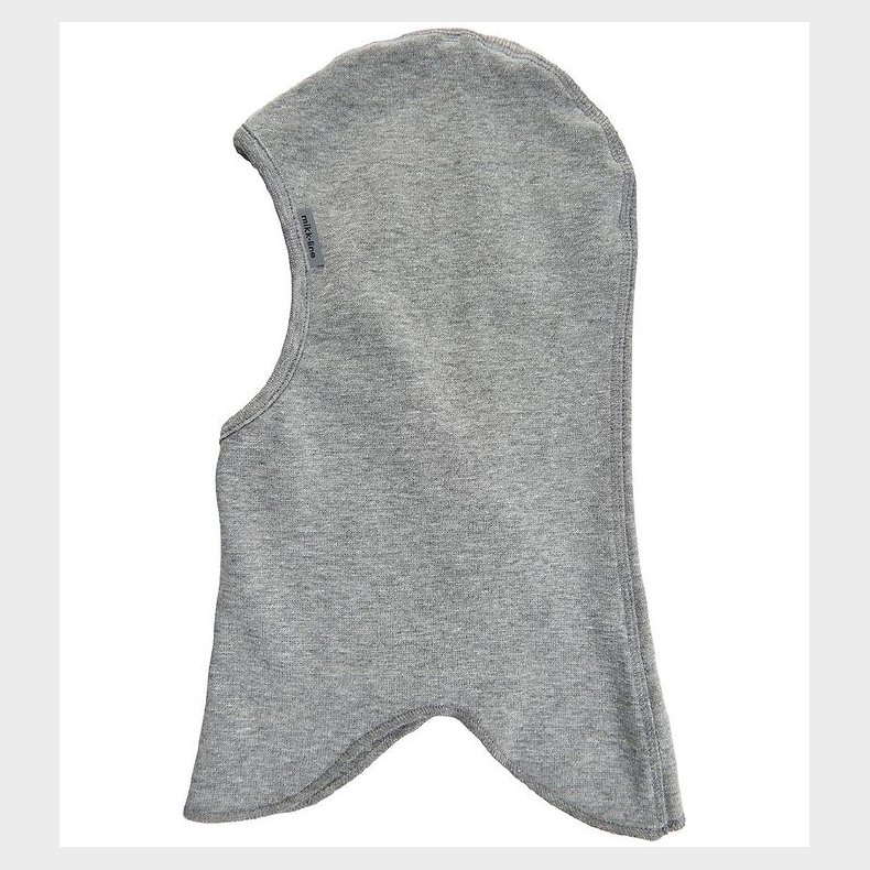 Mikk-Line Elefanthue - 1-Lags - Light Grey Melange