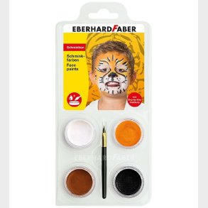Eberhard Faber Ansigtsmaling - 4 Farver - Tiger