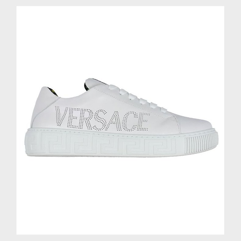 Versace Sko - La Greca Calf - Hvid