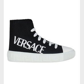 Versace Stvler - La Greca Hightop - Sort m. Logo