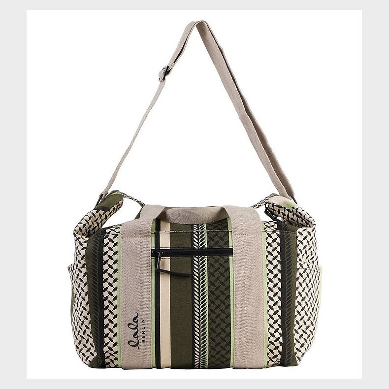 Lala Berlin Taske - Big Bag Muriel 2.0 - Muticolor Avocado