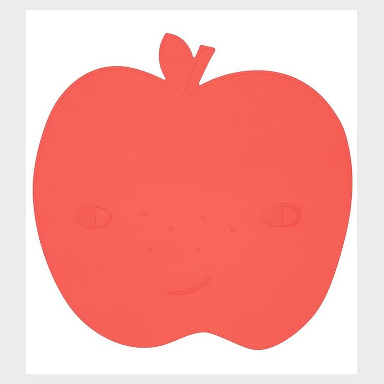OYOY Dkkeserviet - Silikone - Placemat - Apple