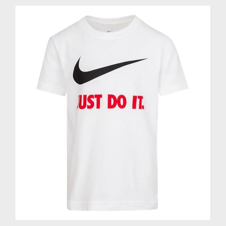 Nike T-shirt - Hvid/Rd