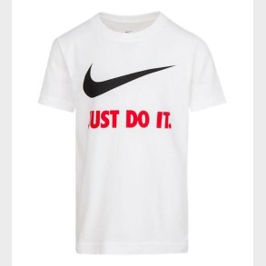 Nike T-shirt - Hvid/Rd