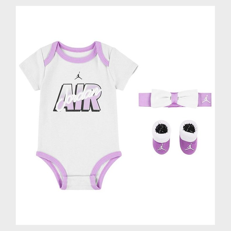 Jordan Gaveske - 3-pak - Body k//Hrbnd/Futter - Lilla