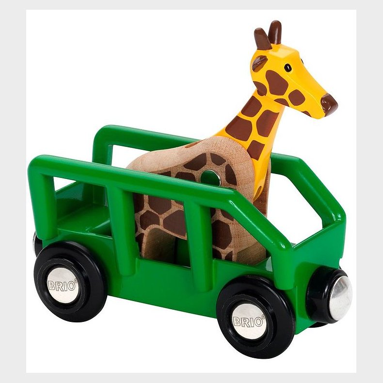 BRIO Leget�j - Giraf og Vogn - 33724