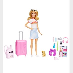 Barbie Dukkest - Travel Malibu Playset