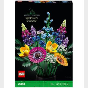 LEGO® Icons - Buket af Vilde Blomster 10313 - 939 Dele