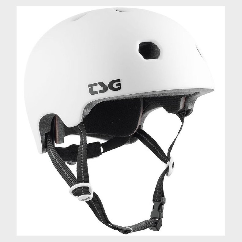 TSG Cykelhjelm - Meta Solid Color - Satin White