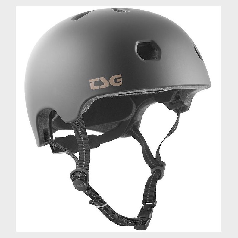 TSG Cykelhjelm - Meta Solid Color - Satin Black