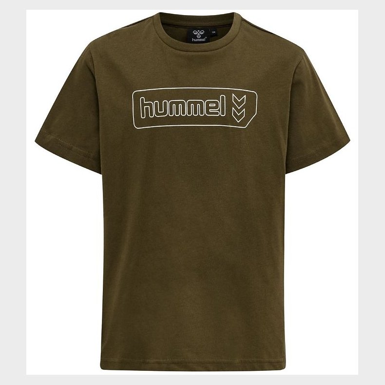 Hummel T-shirt - hmlTomb - Dark Olive