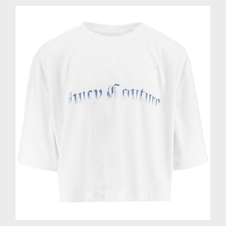 Juicy Couture T-shirt - Loose Crop - Hvid