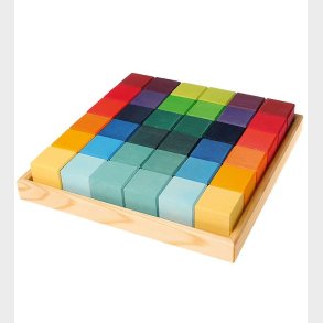 Grimms Trlegetj - Farveklodser - 37 Dele - Multifarvet