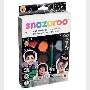 Snazaroo Ansigtsmaling - 11 Dele - Halloween