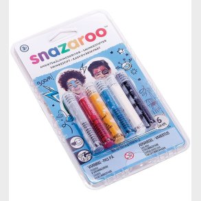 Snazaroo Ansigtsmaling - Stifter - 6 Stk.