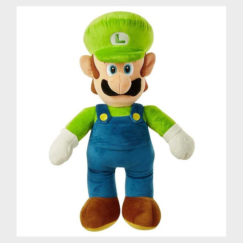 Super Mario Bamse - Super Mario - 50 cm - Luigi