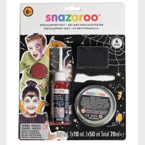 Snazaroo S�t - 6 Dele - Special Effekter