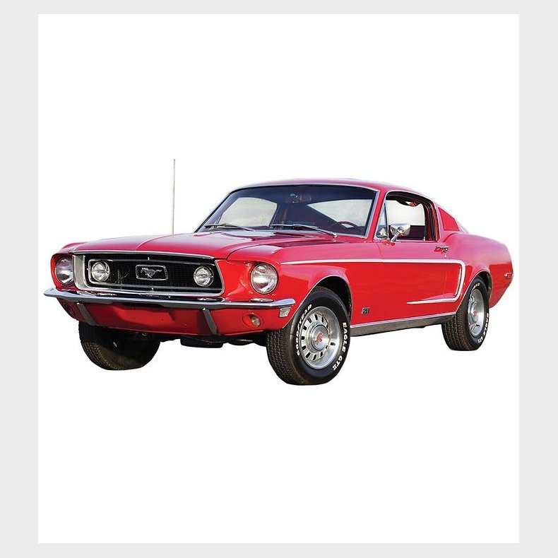 Airfix St - QUICKBUILD - Ford Mustang GT 1968 J6035 - 45 Dele