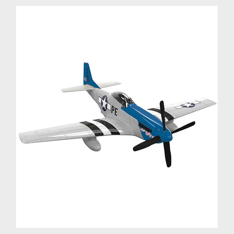 Airfix S�t - QUICKBUILD - D-Day P-51D Mustang J6046 - 38 Dele